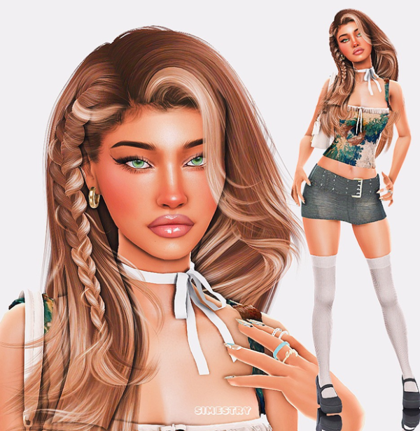 Alpha leah by simsfinds - The Sims 4 Custom Content