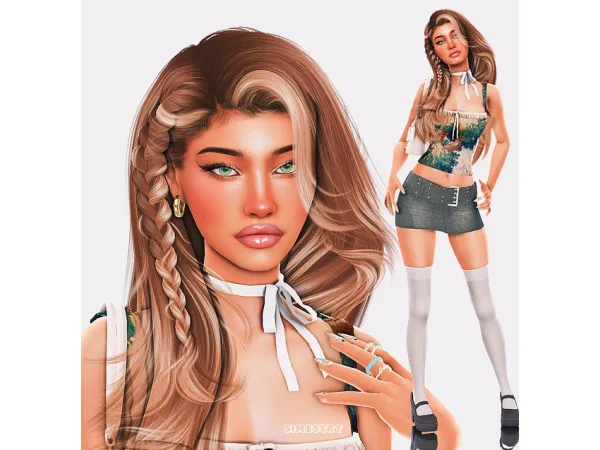 Alpha leah by simstry - The Sims 4 Custom Content