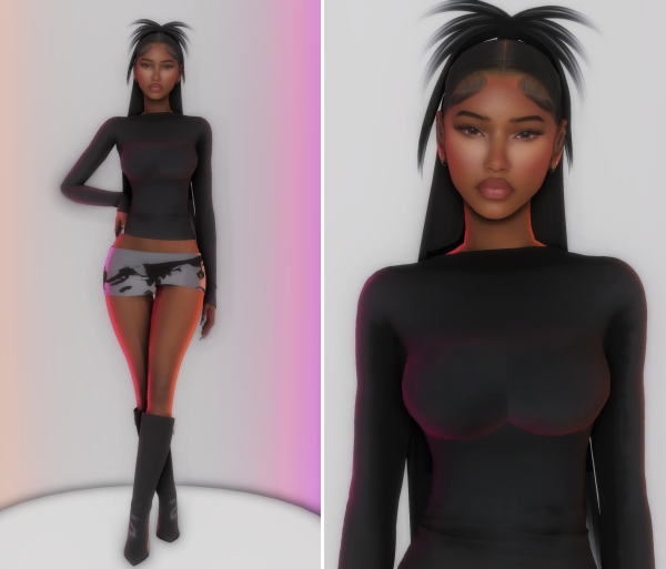 Mix jacie reid by simsfinds - The Sims 4 Custom Content