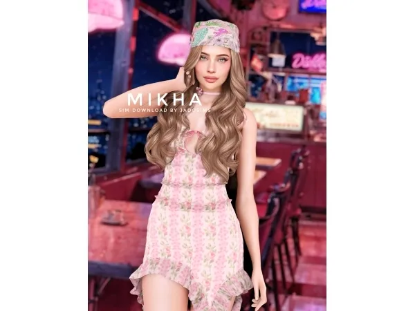 Alpha Mikha (Sim Download) - The Sims 4 Custom Content