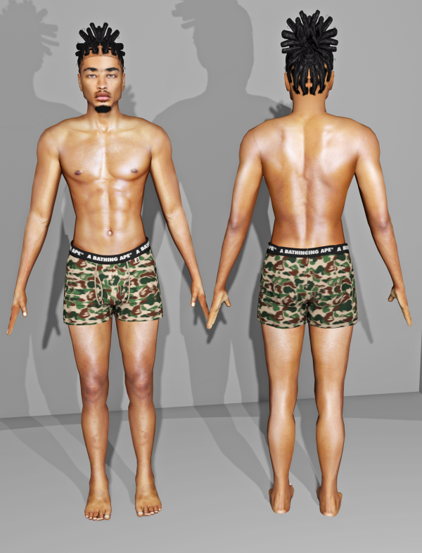 Alpha Elijah Skin by simsfinds - The Sims 4 Custom Content