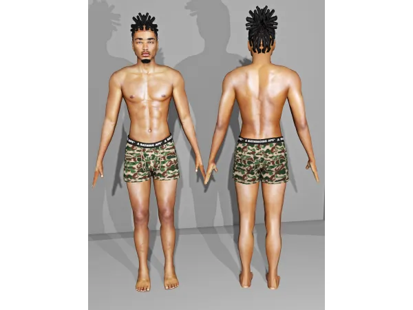 Alpha Elijah Skin by GamingwithJas - The Sims 4 Custom Content