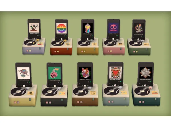 Tiny Tunes Speaker for by simsfinds - The Sims 2 Custom Content