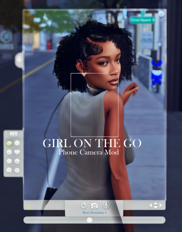 Mix SOLO SELFIE OVERRIDES GIRL ON THE GO by simsfinds - The Sims 4 Custom Content