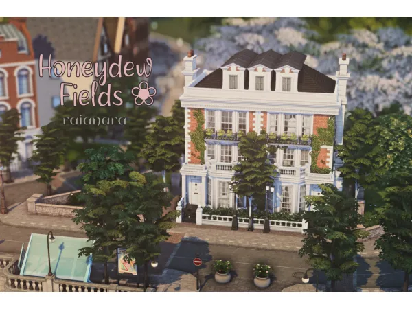 Maxis Match Honeydew Fields by raianara - The Sims 4 Custom Content