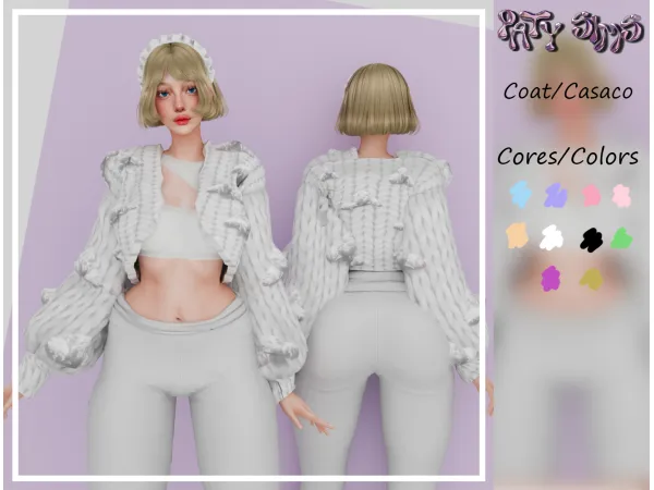 Alpha Casacu00e3o Linho - The Sims 4 Custom Content