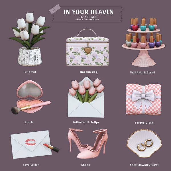Mix In Your Heaven by leosims4cc - The Sims 4 Custom Content