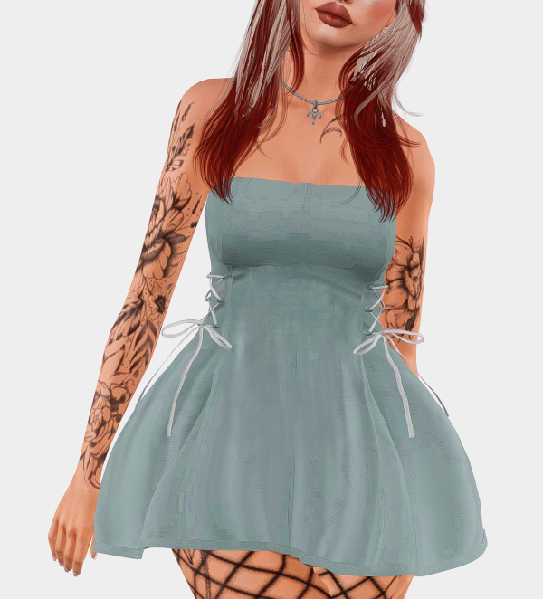 SIMPLICIATY LAUREN DRESS 4T3 by simsfinds - The Sims 3 Custom Content