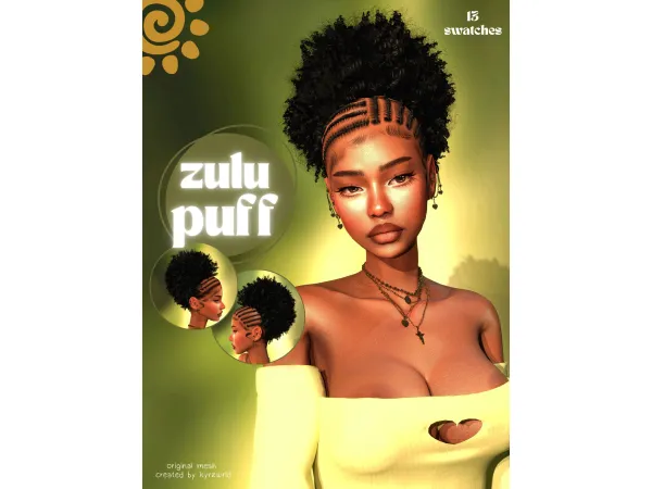 Sims 4 Female Afro Hairstyles