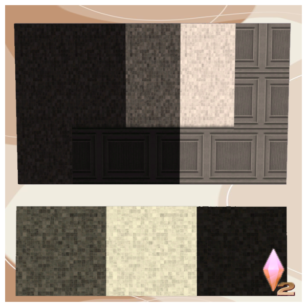 Bbath Set by simsfinds - The Sims 2 Custom Content