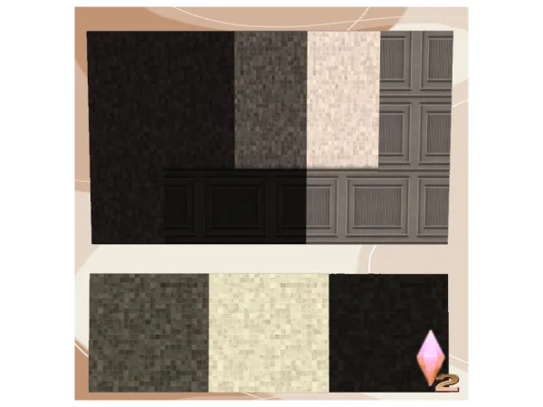 Bbath Set by Lolita - The Sims 2 Custom Content