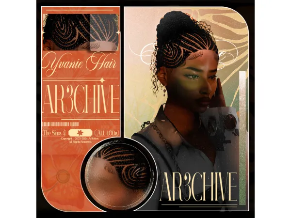 Yvanie Hairstyle by ar3chive