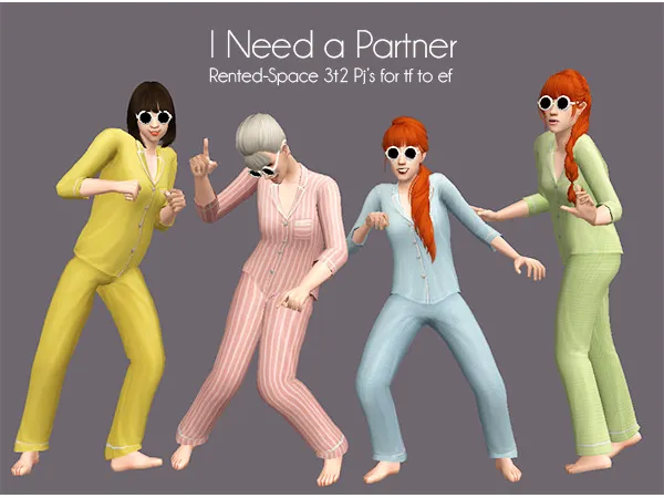 YPlum I Need A Partner by gardenofshadows - The Sims 2 Custom Content