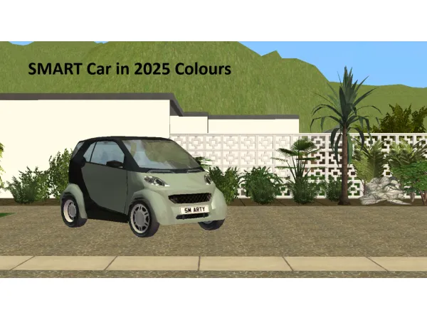 SMART Car in 2025 Colours - The Sims 2 Custom Content