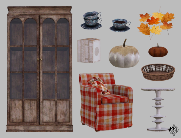 Sundays sims Autumn set by simsfinds - The Sims 3 Custom Content