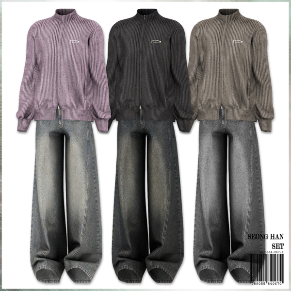 Alpha SEONG HAN Set by simsfinds - The Sims 4 Custom Content