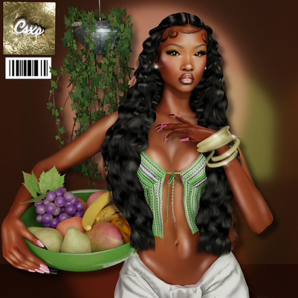 Alpha Aniyah Hair by simsfinds - The Sims 4 Custom Content