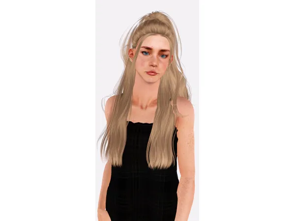 Hezeh No6 Hairstyle 4t3 by simikka - The Sims 3 Custom Content