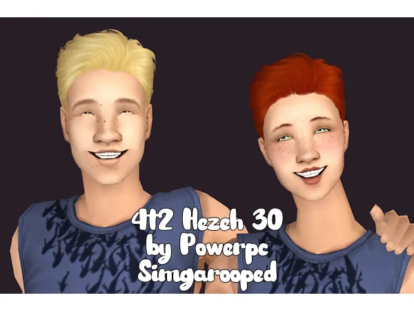 Some short hairs for today by deedee - The Sims 2 Custom Content