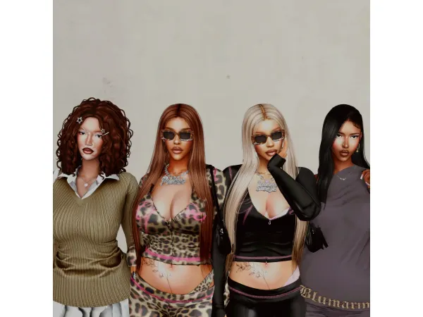 Alpha Simdump 1 by Darkwaifu - The Sims 4 Custom Content