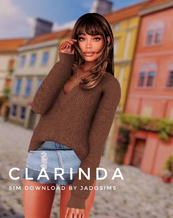 Alpha Clarinda (Sim Download) by shopwithflynnn - The Sims 4 Custom Content
