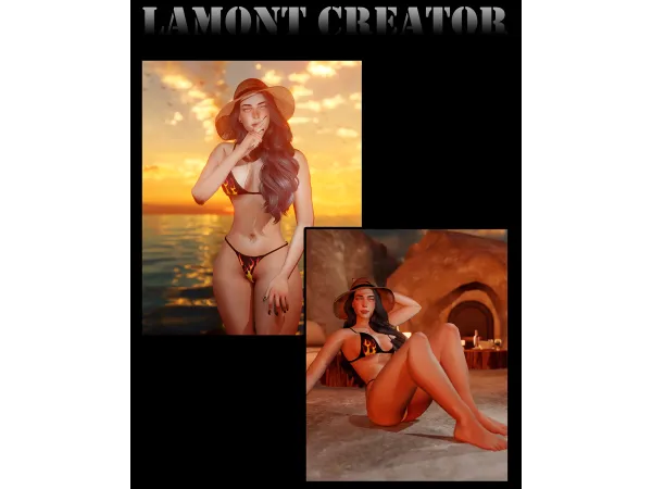 Mix random female 5 - The Sims 4 Custom Content