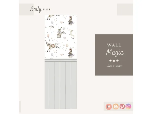Alpha Wall MAGIC - The Sims 4 Custom Content