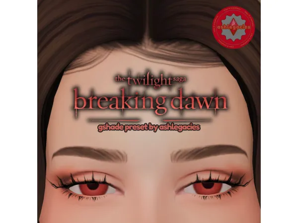Mix Gshade Preset Breaking Dawn - The Sims 4 Custom Content