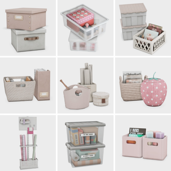 Maxis Match girly storage sims 4 finds by simsfinds - The Sims 4 Custom Content
