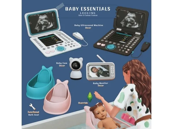 Mix Baby Essentials - The Sims 4 Custom Content