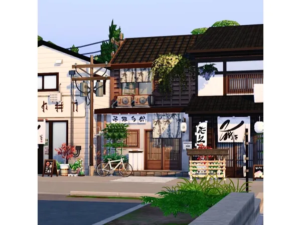 Maxis Match Japanese Home No by NolanaSims - The Sims 4 Custom Content