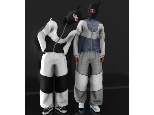Alpha OUTFIT OVER MOON - The Sims 4 Custom Content