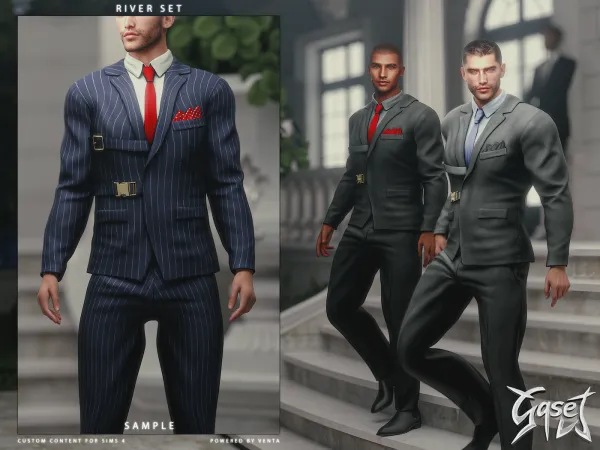 Gaset River Set (Sample) - The Sims 4 Custom Content