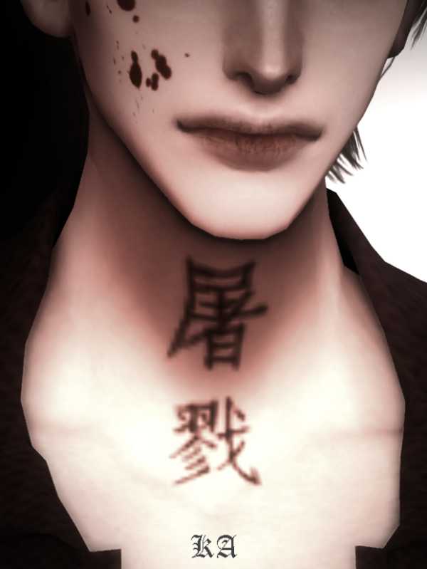 Mix Simple Tattoo by simsfinds - The Sims 4 Custom Content