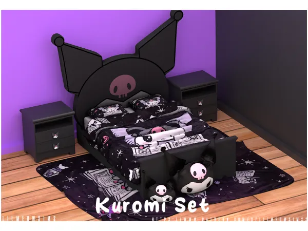 Kuromi Bedroom Set