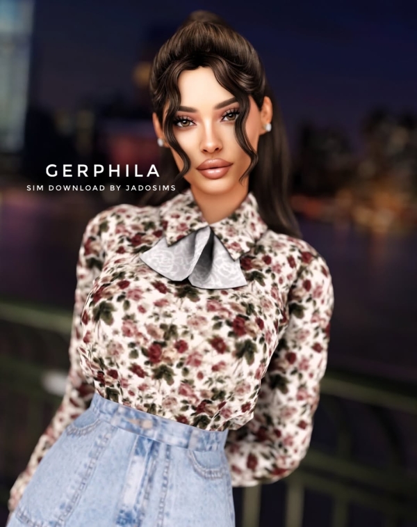 Alpha Gerphila (Sim Download) by shopwithflynnn - The Sims 4 Custom Content