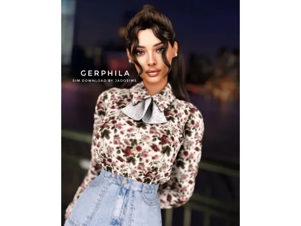 Sims 4 Gerphila u2661 (Sim Download)