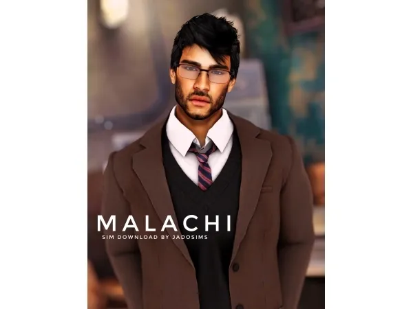 Sims 4 Malachi u2661 (Sim Download)
