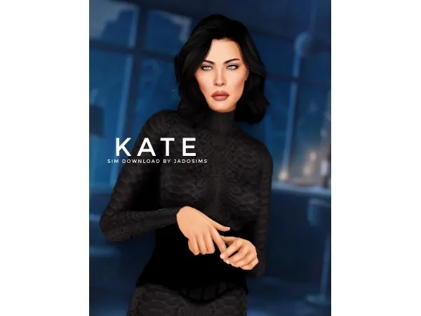 Sims 4 Kate Beckinsale u2661 (Sim Download)