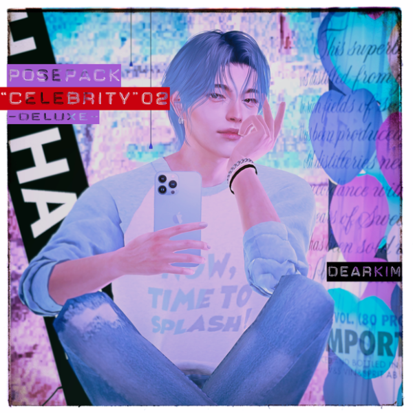 Mix Celebrity 2 (Deluxe) by simsfinds - The Sims 4 Custom Content