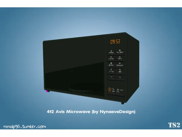 [4t2 Avis Microwave for ] by renalp96 - The Sims 2 Custom Content