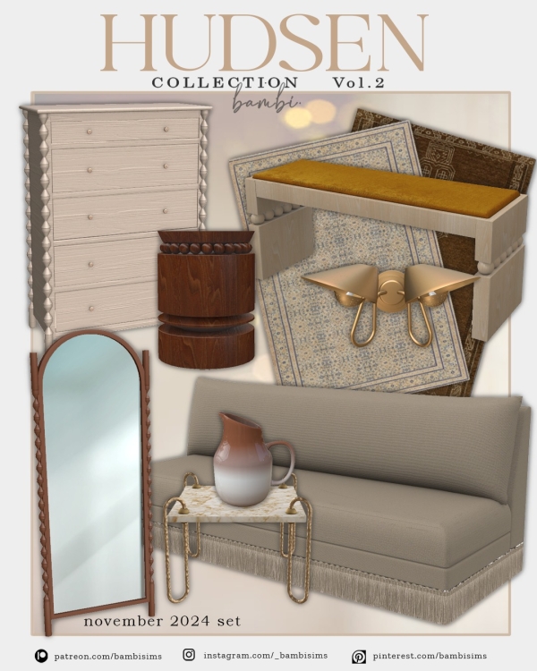 Alpha hudsen vol2 by bambisims - The Sims 4 Custom Content