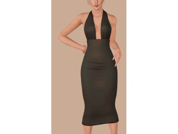 Sifix Portia Dress 4t3 by rosegoldplumbob - The Sims 3 Custom Content