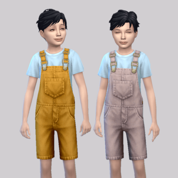 Maxis Match Overall Haul For Boys by simsfinds - The Sims 4 Custom Content