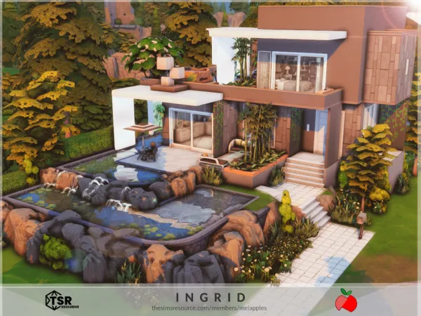 Maxis Match Ingrid no by melapples - The Sims 4 Custom Content