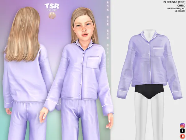 ChildF - PJ SET-566 (TOP) BD1458 by busra-tr