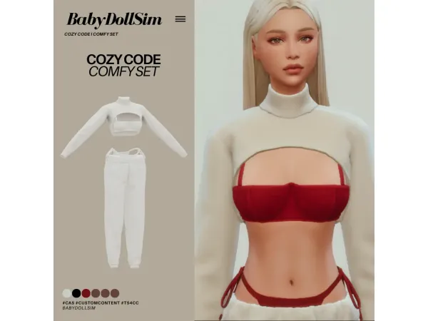 COMFY CODE COZY SET By BabyDollSim