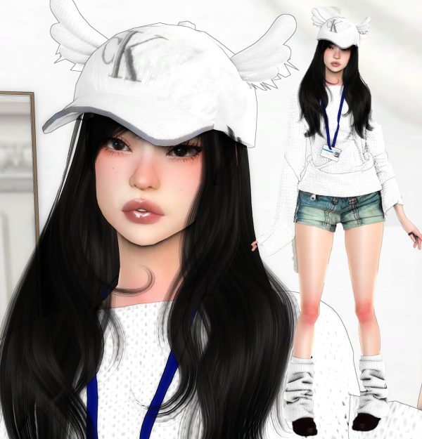 Alpha Kaye Soo by simsfinds - The Sims 4 Custom Content