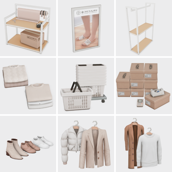 Maxis Match retail store sims 4 finds by simsfinds - The Sims 4 Custom Content