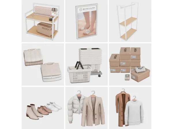 Maxis Match retail store sims 4 finds by boujeesimss - The Sims 4 Custom Content